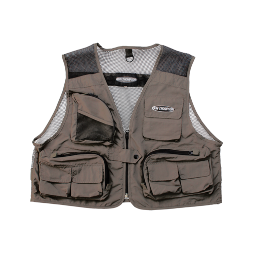 RON THOMPSON MESH LITE FLY VEST STONE