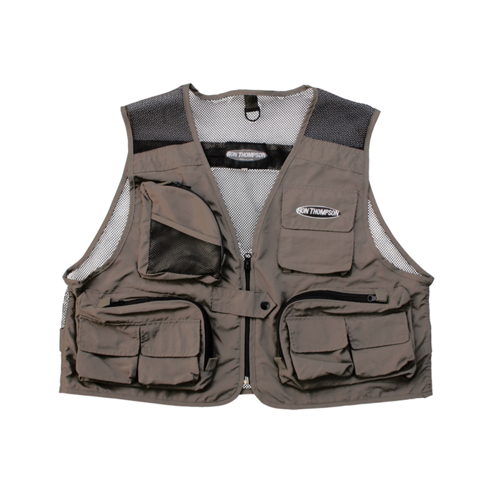 Ron Thompson Mesh Lite Fly Vest Stone #Xxl