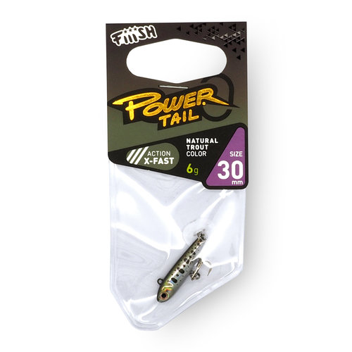 FIIISH POWER TAIL 30 MM X-FAST 6 GRAM