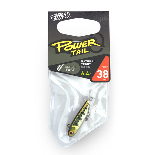 FIIISH POWER TAIL 38 MM FAST 6.4 GRAM