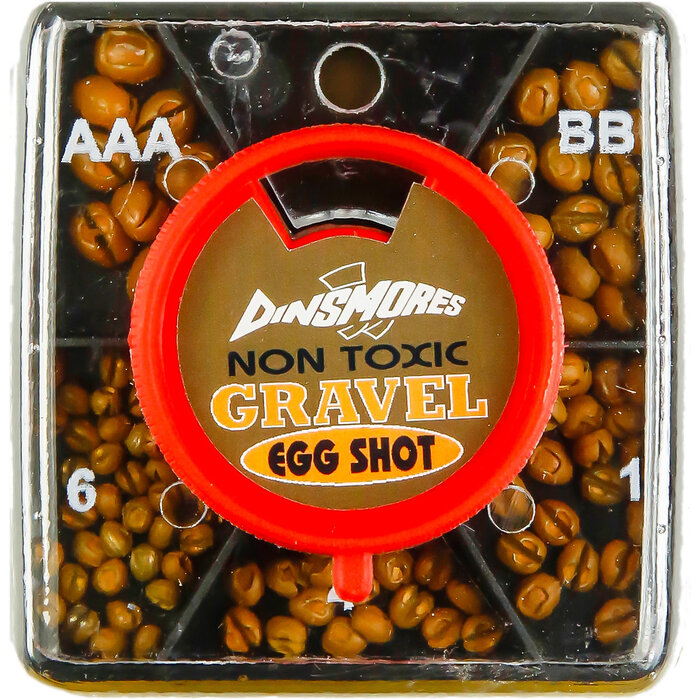 Dinsmores 5 Compartments Egg Shot Non Toxic Gravel