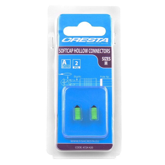 Cresta Softcap Hollow Connectors P/2 #XL ORANGE