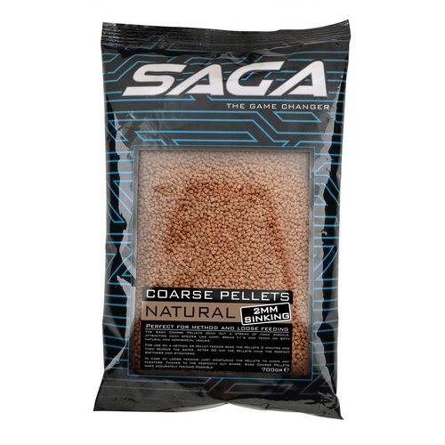 SAGA COARSE PELLETS NATURAL SINKING 700 GRAM