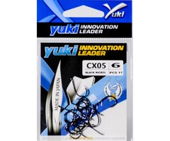 Yuki Hooks Black Nickel Cx05 #4 P/15