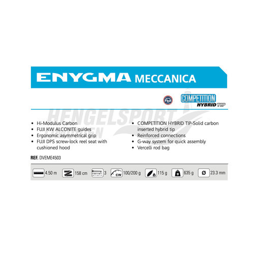 VERCELLI ENYGMA MECCANICA 4.50 M 100-200 GRAM