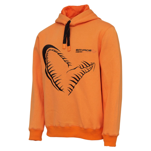 SAVAGE GEAR MEGA JAW HOODIE SUN ORANGE