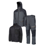 SAVAGE GEAR THERMO GUARD 3 - PIECE SUIT CHARCOAL GREY MELANGE