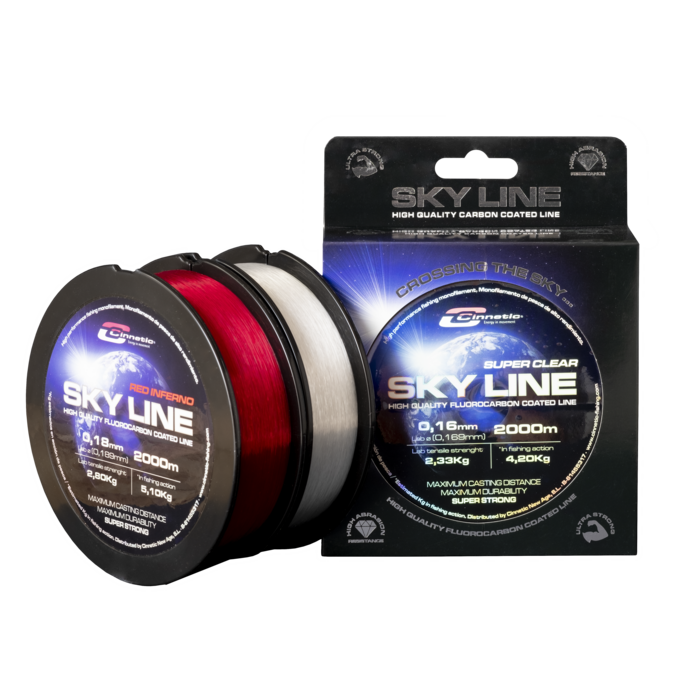 Cinnetic Sky Line Clear 2000 M 0.20 MM 6.20 KG