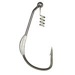 GAMAKATSU WORM EWG SUPERLINE SPRING LOCK WEIGHTED HOOKS P/4