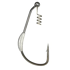 GAMAKATSU WORM EWG SUPERLINE SPRING LOCK WEIGHTED HOOKS P/4