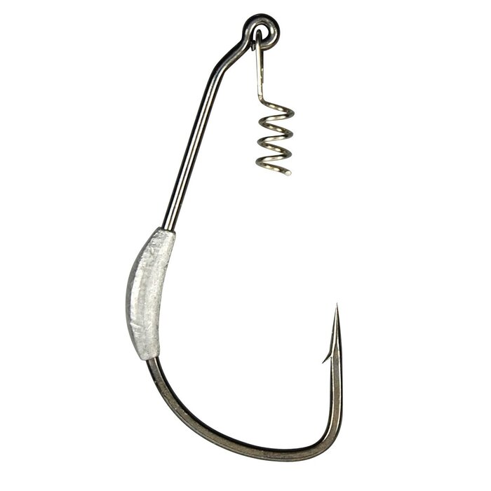 Gamakatsu Worm Ewg Superline Spring Lock Weighted Hooks P/4