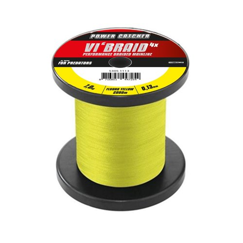 SPRO POWERCATCHER VI´BRAID YELLOW P/MTR