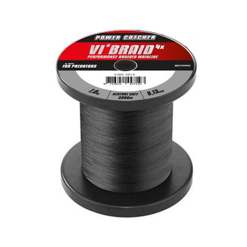 SPRO POWERCATCHER VI´BRAID GREY P/MTR