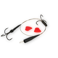 FOX KWIK CHANGE PATERNOSTER TRACE BARBED #8 - 12 KG - 32 CM