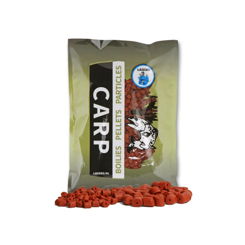 LASEBO SUPERFISH STRAWBERRY CARP PELLETS VOORGEBOORD 1 KG