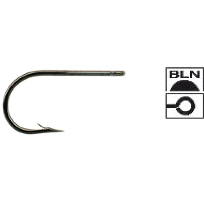 Mustad Unp Eyed Specialist Barbed P/10