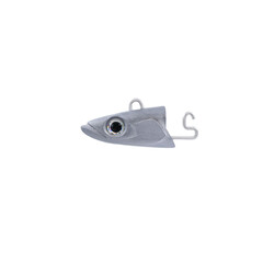 FIIISH BLACK EEL JIGHEAD UNPAINTED P/2