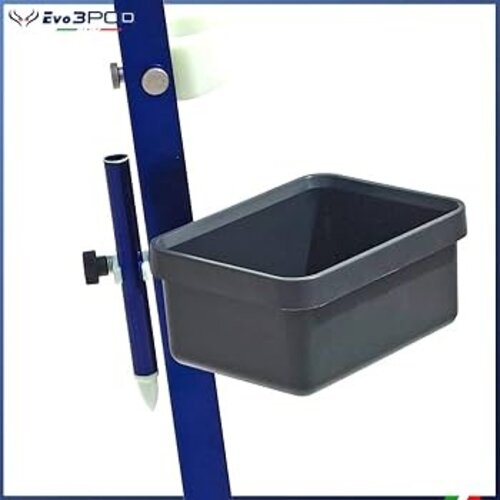 EVO3POD BIG BASKET BLACK MET AASNAALDKOKER 33 X 23 X 10 CM