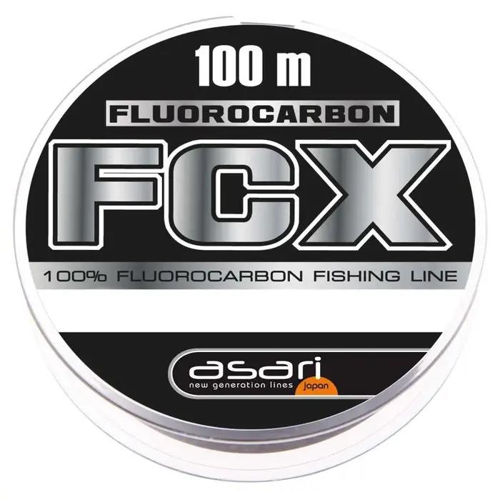 Evia Asari Fcx Fluorocarbon 0.28 Mm 9.09 Kg 100 Mtr