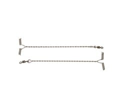 Tronixpro Rvs Wire Booms With Swivel 10 Cm P/2