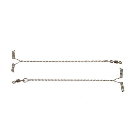 TRONIXPRO RVS WIRE BOOMS WITH SWIVEL 10 CM P/2