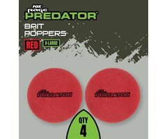 Fox Bait Poppers Red X-Large