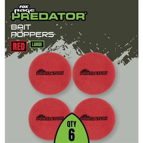 FOX BAIT POPPERS RED LARGE
