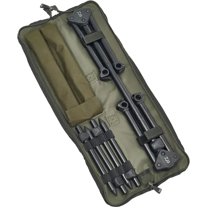 Daiwa Black Widow Low Level 3 Rod Pod