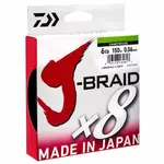 Daiwa J-Braid X8E 150 Mtr Chartreuse