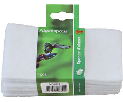 De Boon Algenspons Wit 15x8 cm P/6