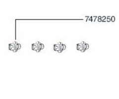 Eheim Klemnok t.b.v. Zuignap Voor 2008/2010/2012/2048/2252