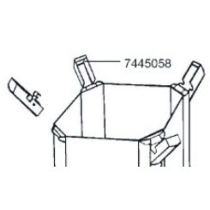 Eheim Dekselklem 2222/24-2322/24-2422/2424