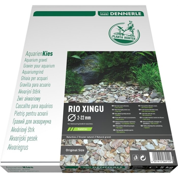 Dennerle Natural Gravel Rio Xingu 2-22 mm 5 kg