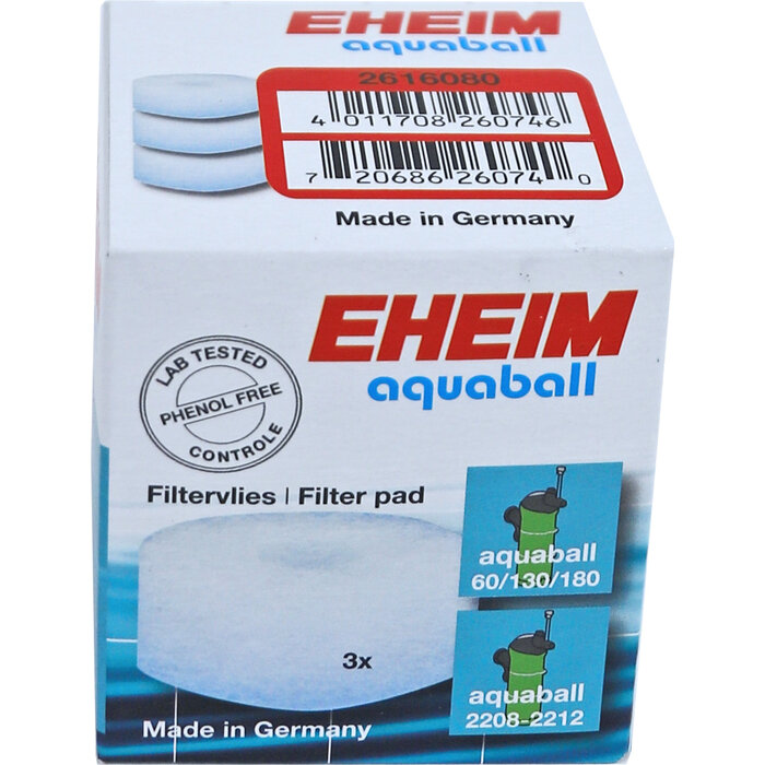 Eheim Aquaball 2208/2212 Filtervlies P/3
