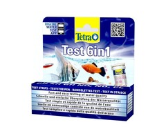 Tetra Teststrook 6 in1 P/25