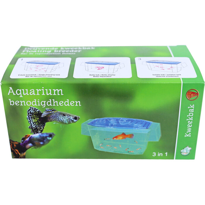 De Boon Kweekbak Drijvend Met Zuigers 8.3x17.4x8.5 cm 3 in 1