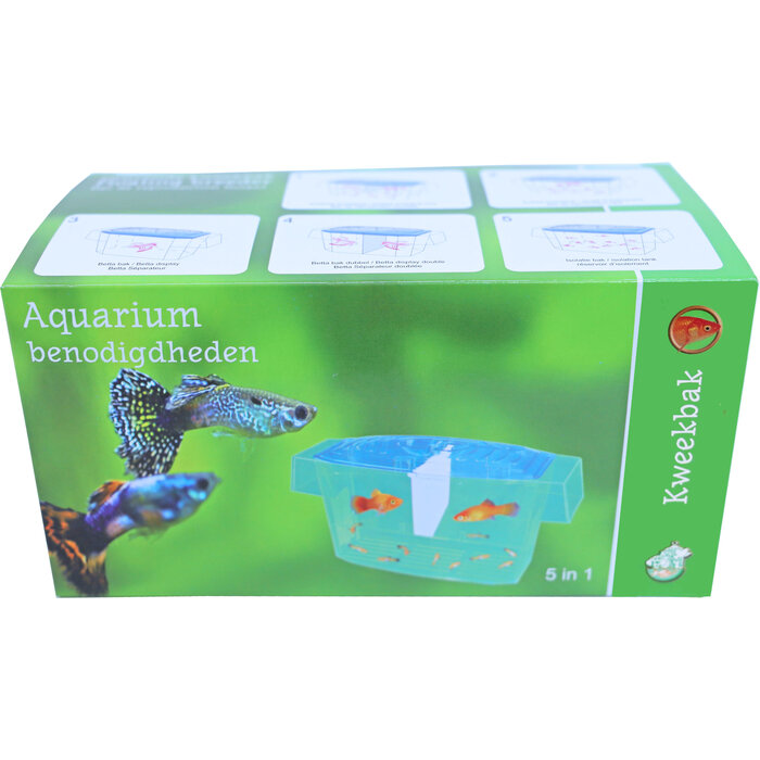 De Boon Kweekbak Drijvend Met Zuigers 10.5x20.4x10.2 cm 5 in 1