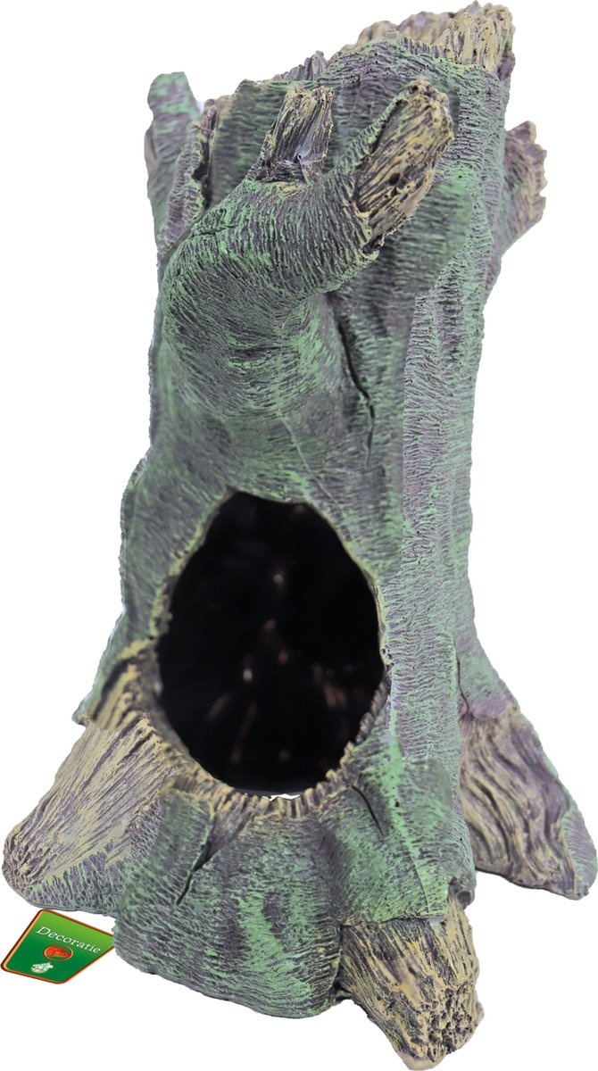 De Boon Boomstronk Hoog Met Gat 25x25x36 cm