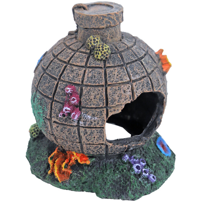 De Boon Bom Met Begroeing 13x14 cm