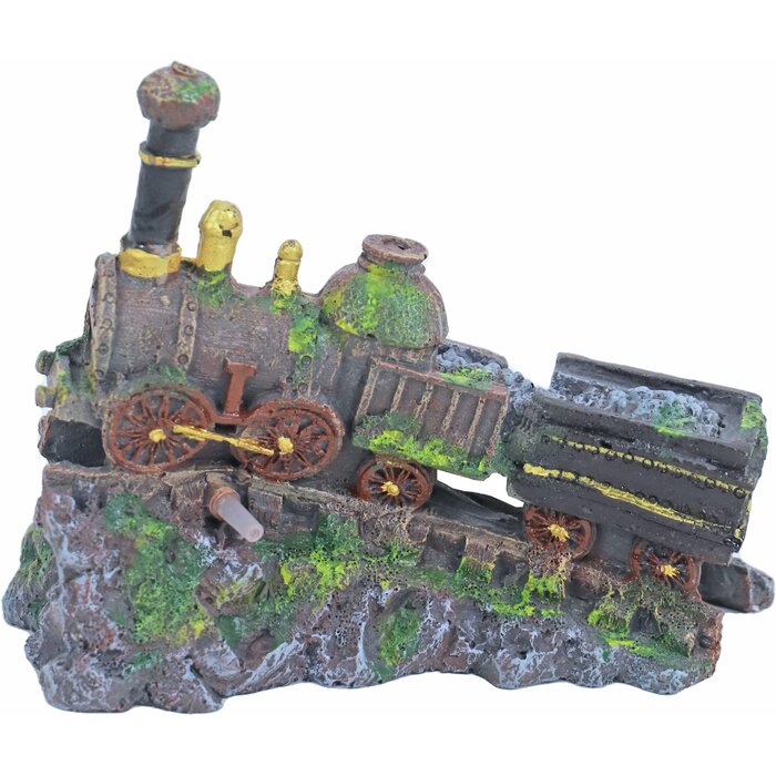 De Boon Ornament Bubbel Stoomtrein 19x14 cm