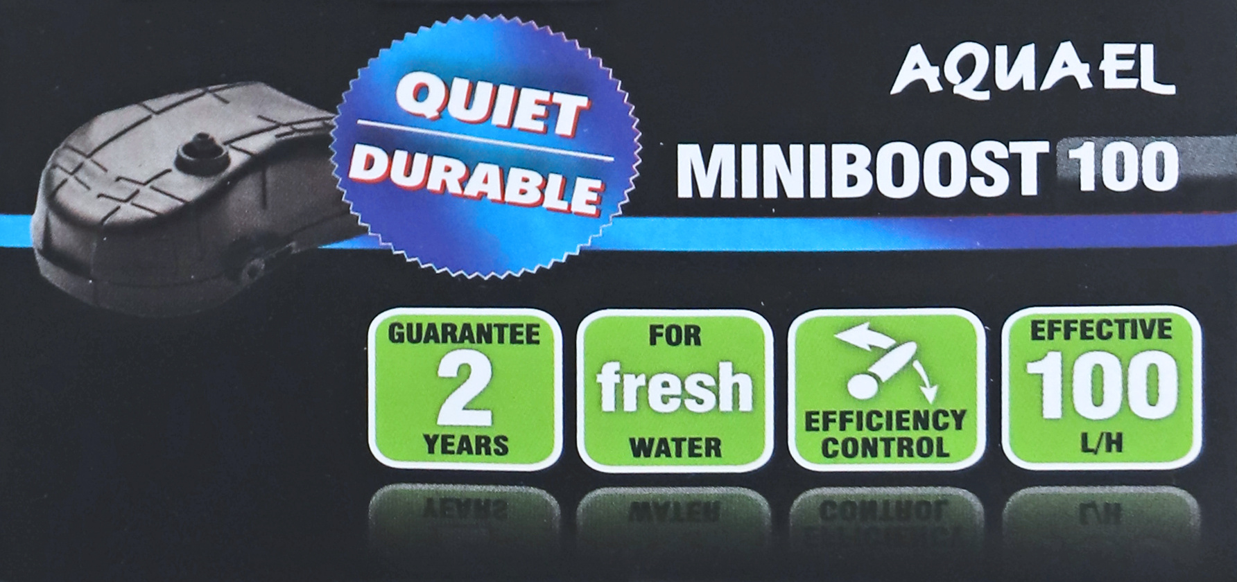 Aquael Luchtpomp Miniboost 100