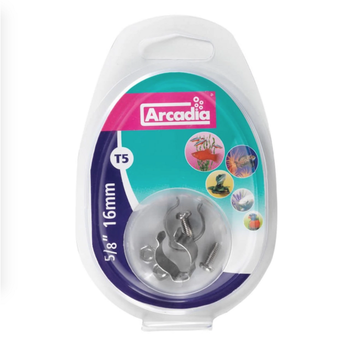 Arcadia T5 Lampclips 5/8" 16 mm Metaal P/2