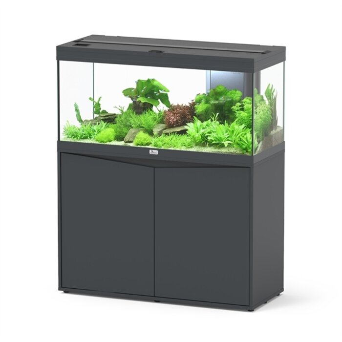 Aquatlantis Aquarium + Kast Volga 180 Antraciet