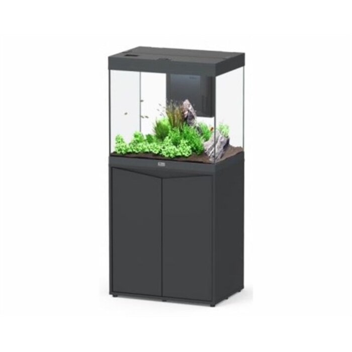 Aquatlantis Aquarium + Kast Volga 120 Zwart