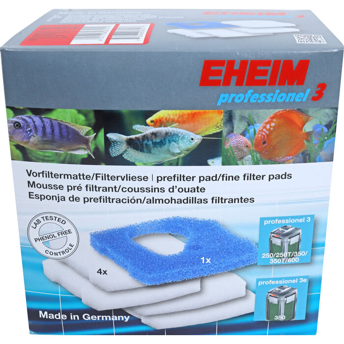 Eheim Professionel 3 - 4x Filtervlies + 1x Spons