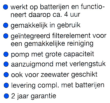 Eheim Quick Vac Pro Stofzuiger Batterij