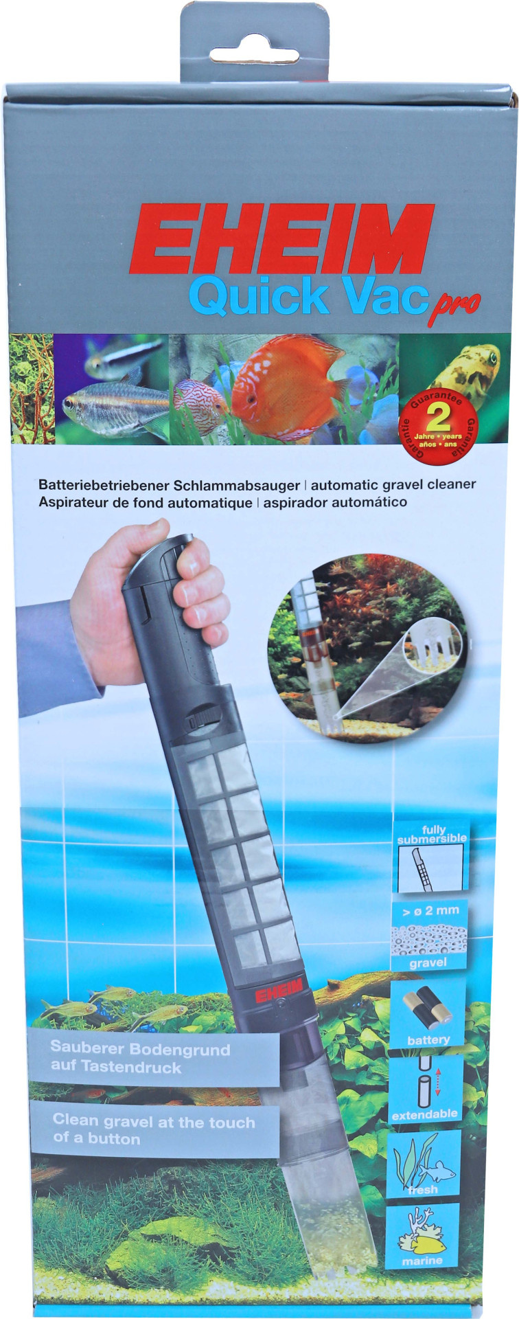 Eheim Quick Vac Pro Stofzuiger Batterij