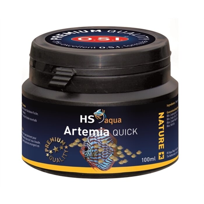 HS Aqua Artemia Quick Ontschaalde Artemia Eitjes 75 Gram