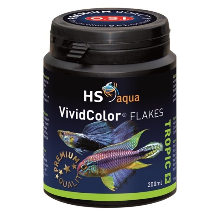 HS Aqua Vivid Color Flakes