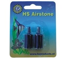 HS Aqua Luchtsteen Cilinder 15x25 mm Zwart P/2